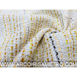 BOURETTE RISQUINHAS - AMARELO