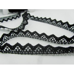 RENDA DE BICOS - PRETO