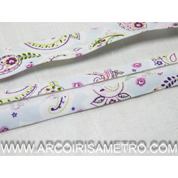 BIAS TAPE - CORNUCOPIAS ON BLUE