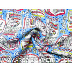 TECIDO INDIGO - ESCOLA FUNDO AZUL