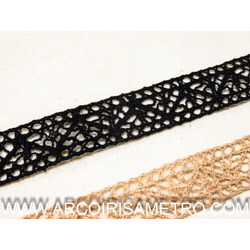 RENDA DE ENTREMEIO FINA - FLORES