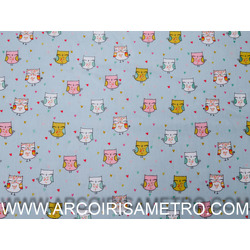 POPPY - LOVELY OWELS - AZUL