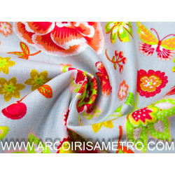 POPPY - HAPPY FLOWERS - CINZA