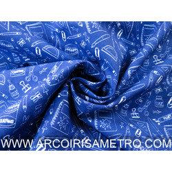 TECIDO INDIGO - MATERIAL ESCOLAR