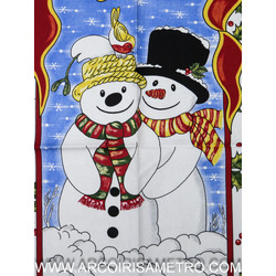 KITCHEN CLOTH WITH SNOWMAN