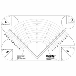 CREATIVE CIRCLE RULER - 3 TO 17 INCHES