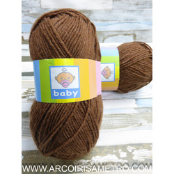 Baby yarn - 50 grs - 617 brown
