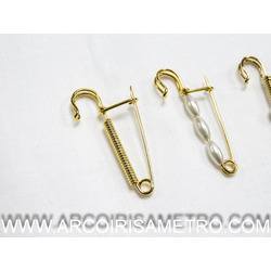 KNITTING PIN WITH STONES