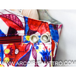 TRICOT BAG WITH STRAP