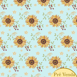 FABRICART - GIRASSOIS - CRYSTAL