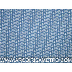 COLEÇAO GOTAS - FOLHAS - AZUL