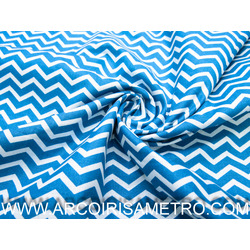 CHEVRON - AZUL / BRANCO