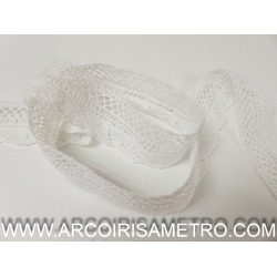RENDA - LEQUES - BRANCO / CRU / BEJE