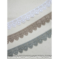 RENDA GUIPUR COM BIQUINHOS 