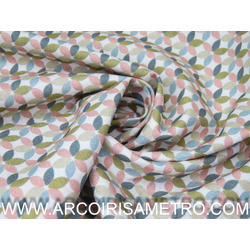 TECIDO FRIDAY - GEOMÉTRICO COLORIDO