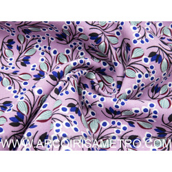 VISCOSE - LILÁS COM FLORES