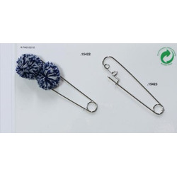 DECORATIVE SAFETY PIN FOR BROCHE
