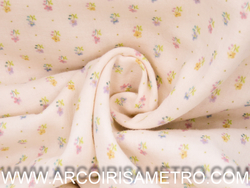 MUSSELINA - TECIDO PARA FRALDAS - FLORINHAS