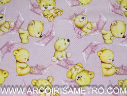 Teddy Bears on pink