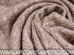 Malha knit entrançada