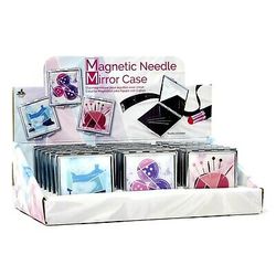 Magnetic Needle case with mirror
