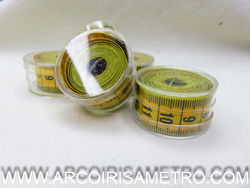 YELLOW MEASURING TAPE WITH BOX - 1.50M