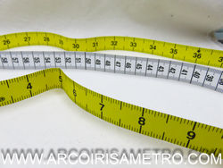 1.50M MEASURING TAPE // WHITE (CM) AND YELLOW (INCH)