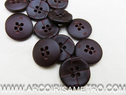 PLEATHER BUTTON - 36MM