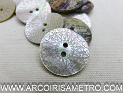 Lazer cut Mother of pearl button