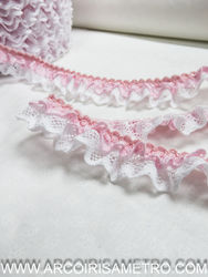 DOUBLE LACE RUFFLE  - COL 036