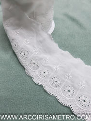 Embroidered Lace - flowers