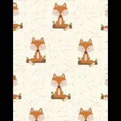 FABRICART - Cream fox