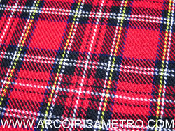 Scottish Kilt Fabric- red