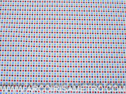 Cotton fabric - Colorful dots 