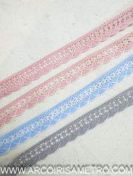 Renda ondulada - olhos