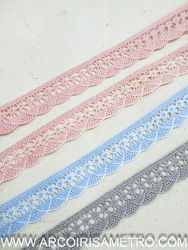 Renda ondulada - olhos