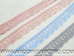 Renda ondulada - olhos