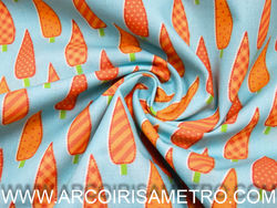 TECIDO INDIGO DANVERS - Cenouras