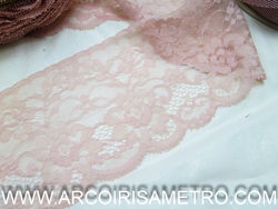 Tulle Flower lace - Pink