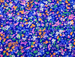 Viscose - Floral colorido