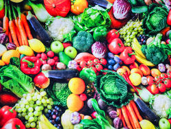 Loneta anti-manchas - Fruta e legumes