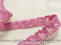 RENDA ALGODÃO ROSA
