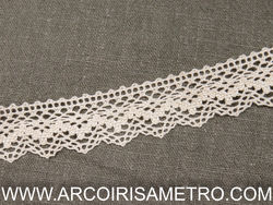 RENDA BICOS FINA - OLHOS - CREME