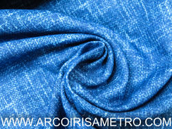 TECIDO INDIGO - Estampa de ganga