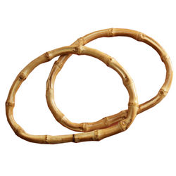 Bag bamboo strap - oval