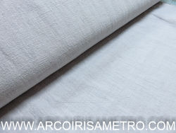 Linho rústico - cinza claro