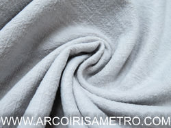 Linho rústico - cinza claro