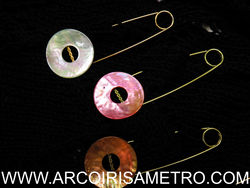 Mother of pearl Shawl pin 