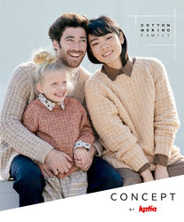 Revista Katia Concept - Cotton Merino Family 