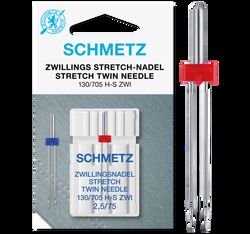 Stretch twin needle 